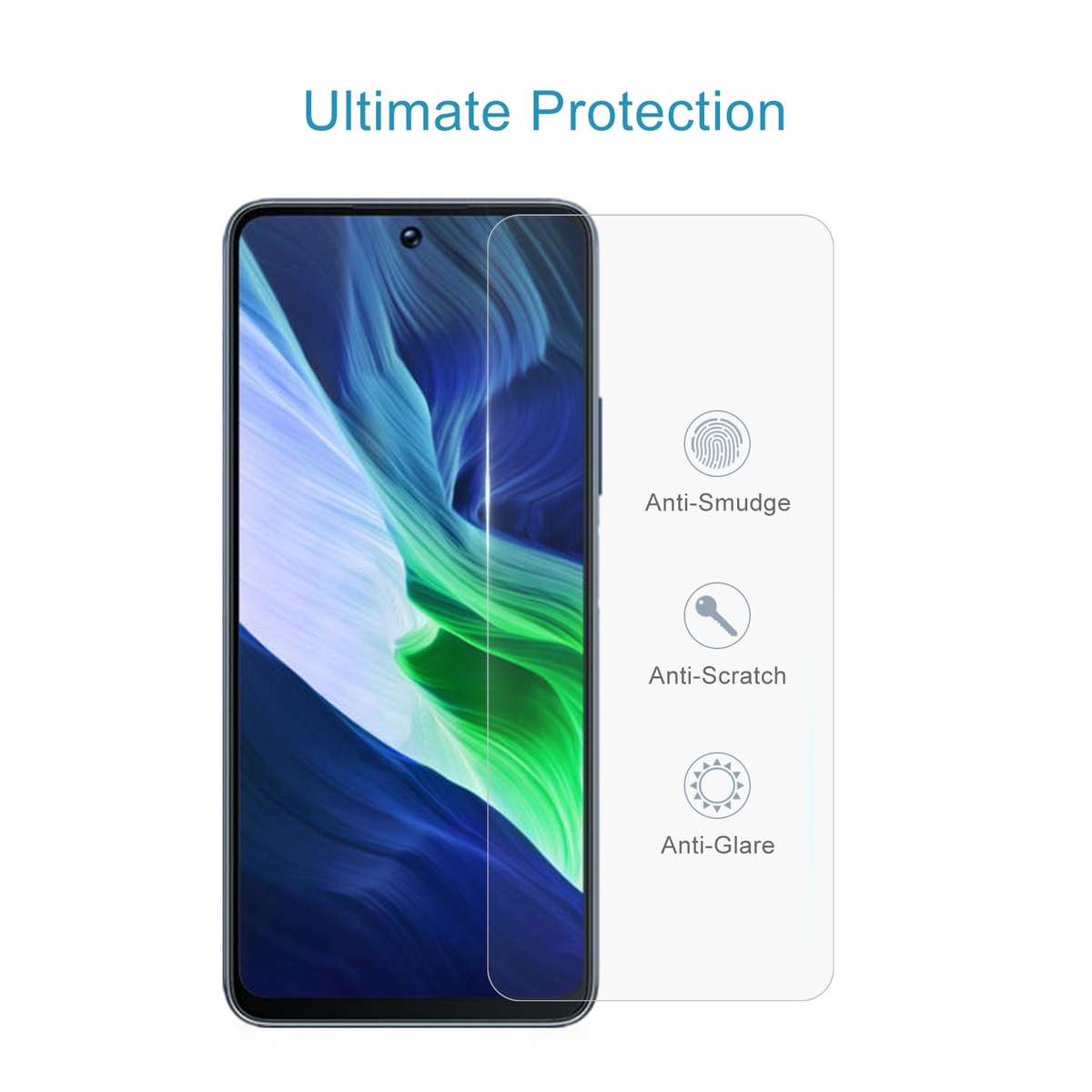 10 PCS 0.26mm 9H 2.5D Tempered Glass Film For Infinix Note 11i