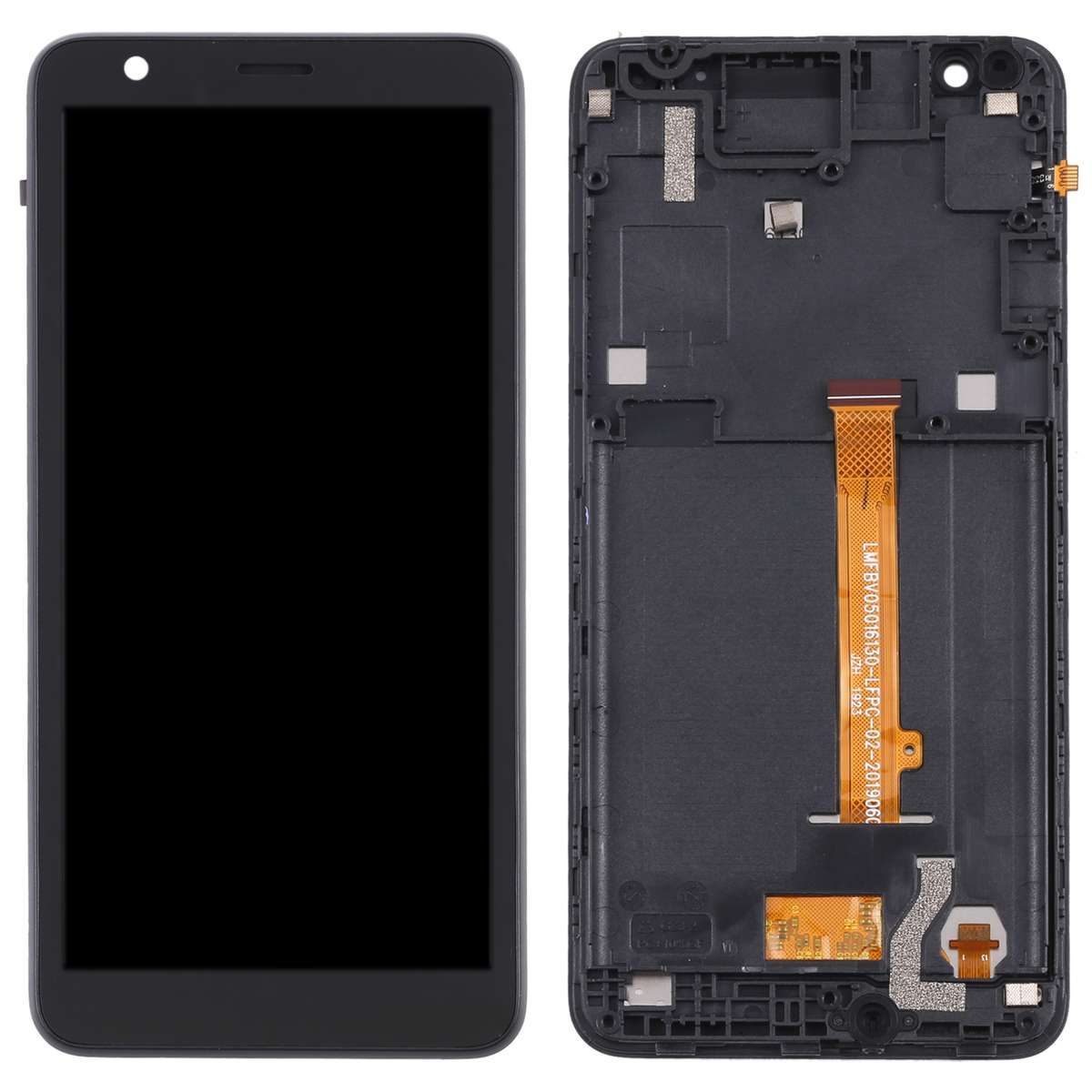 OEM LCD Screen For ZTE Blade L8/A3 2019 Digitizer Full Assembly with FrameBlack)