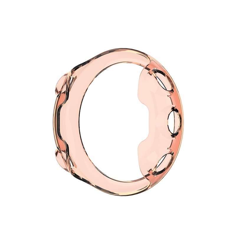 For Garmin Forerunner 45S TPU Protective Shell(Transparent Orange)