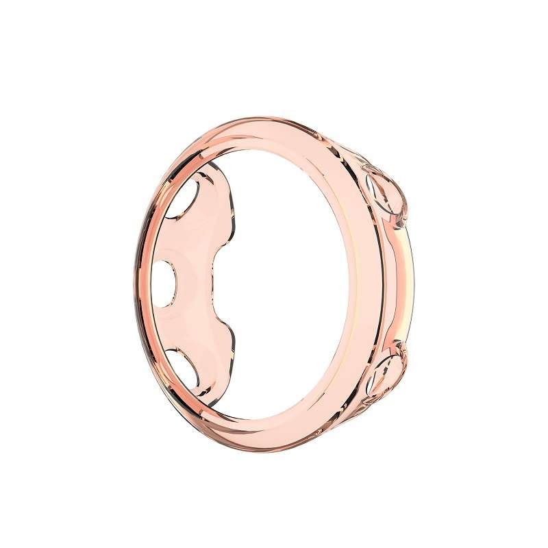 For Garmin Forerunner 45S TPU Protective Shell(Transparent Orange)