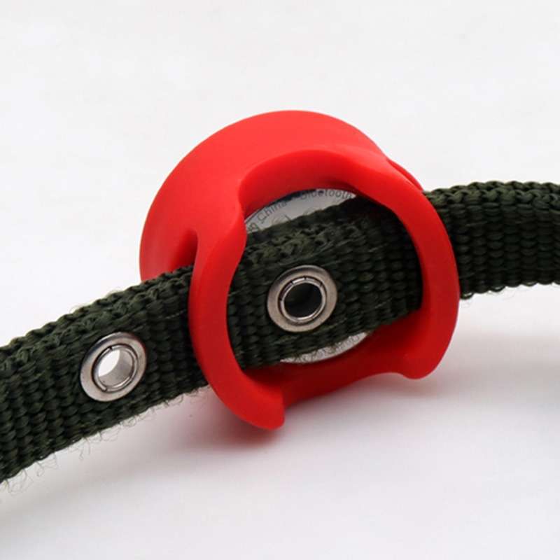 Cat Collar Shockproof Protective Case For AirTag 2nd Gen / AirTag 1st Gen(Red)