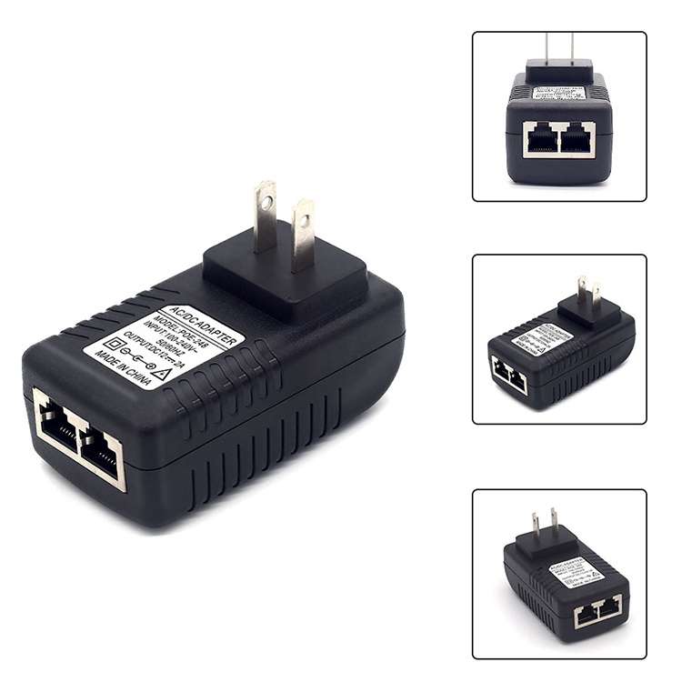 12V 1A Router AP Wireless POE / LAD Power Adapter(EU Plug)
