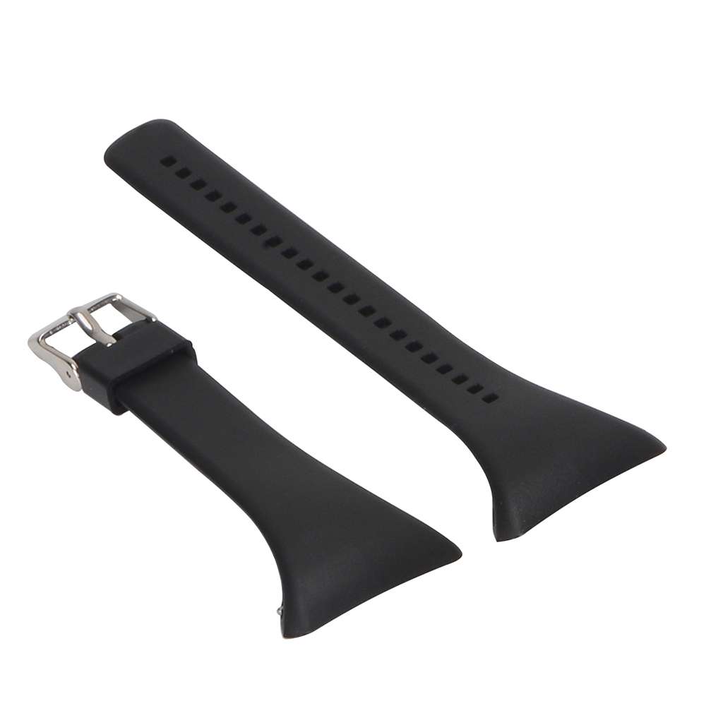 For POLAR FT4 & FT7 Silicone Watch Band(Black)