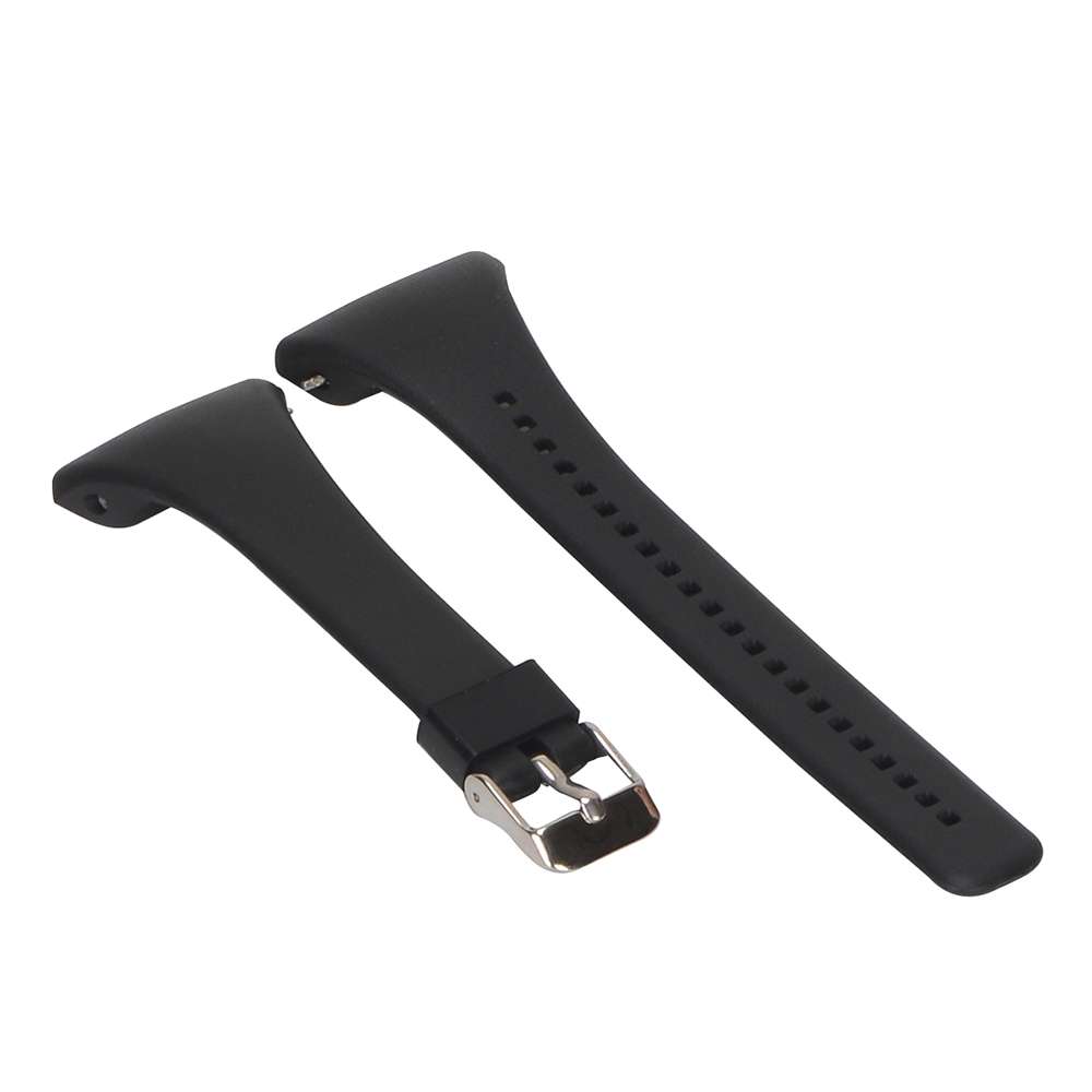 For POLAR FT4 & FT7 Silicone Watch Band(Black)