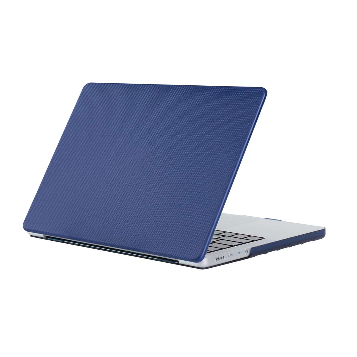 Dot Texture Double Sided Tanned Laptop Case For MacBook Pro 16.2 inch A2485 2021(Blue)