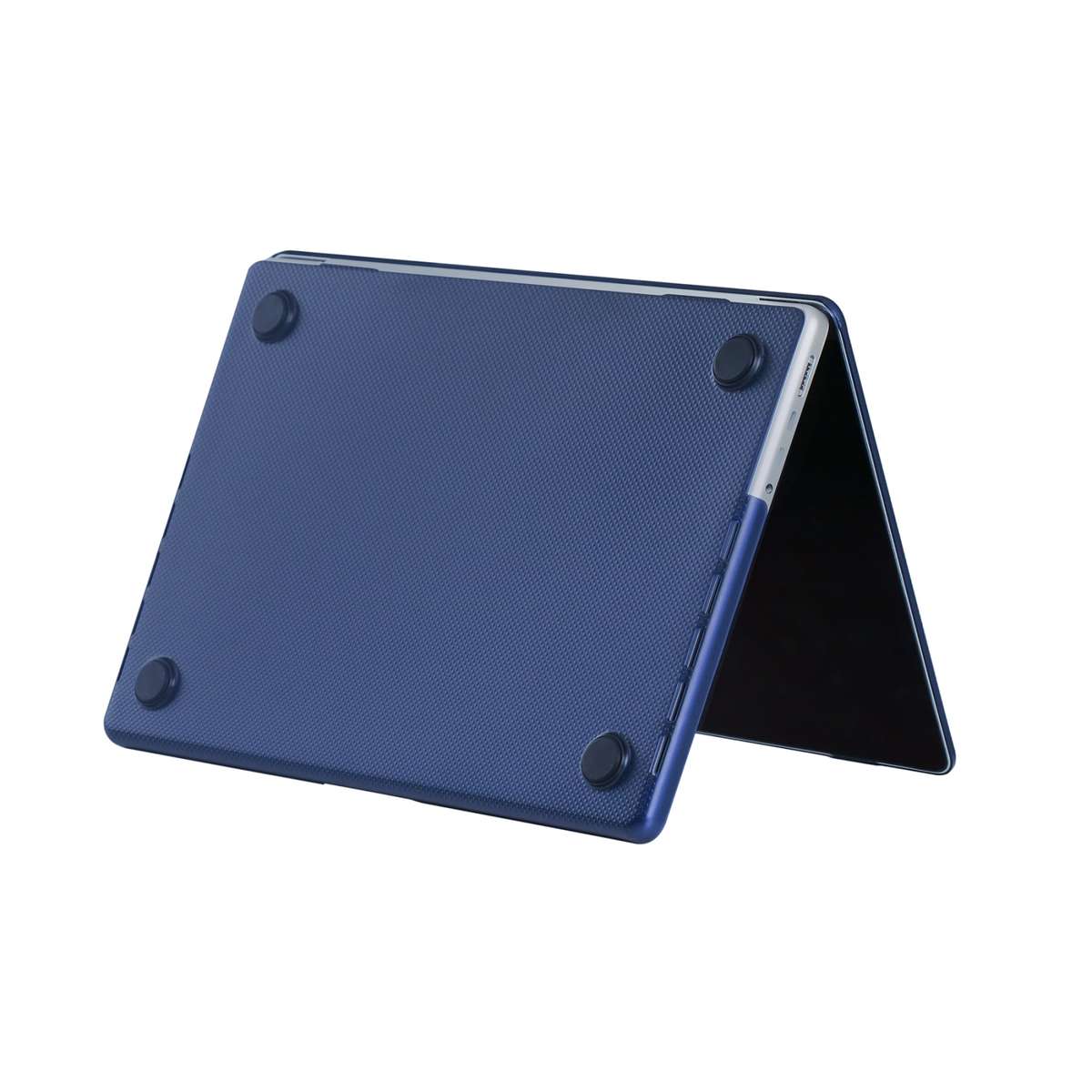 Dot Texture Double Sided Tanned Laptop Case For MacBook Pro 16.2 inch A2485 2021(Blue)