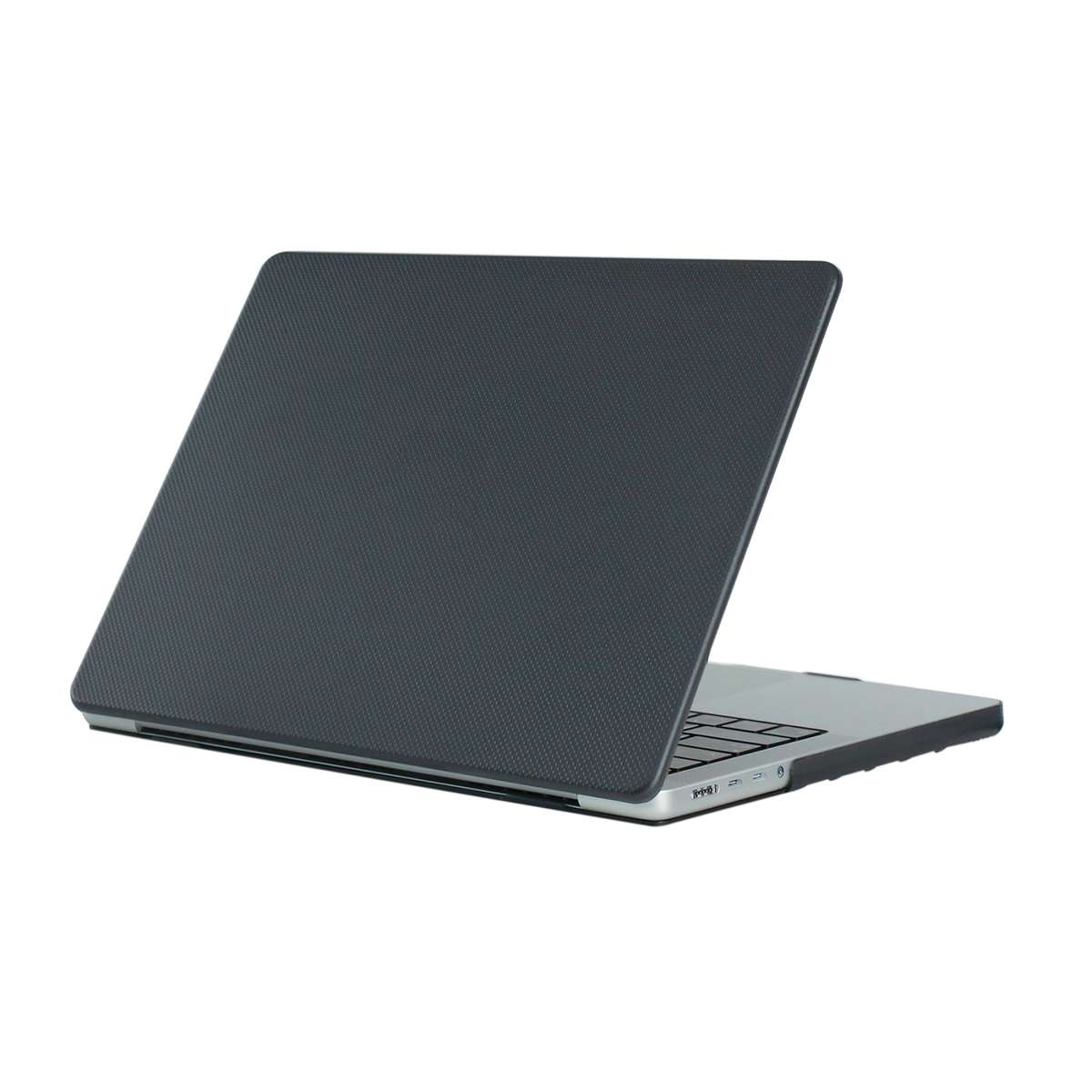 Dot Texture Double Sided Tanned Laptop Case For MacBook Pro 16.2 inch A2485 2021(Black)