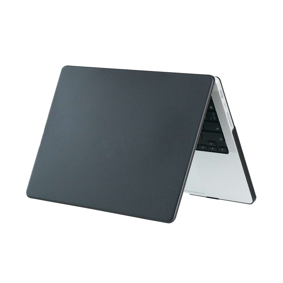 Dot Texture Double Sided Tanned Laptop Case For MacBook Pro 16.2 inch A2485 2021(Black)