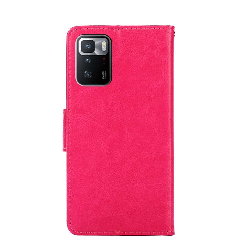 For Xiaomi Redmi Note 10 Pro 5G CN Version Crystal Texture Leather Phone Case(Red)