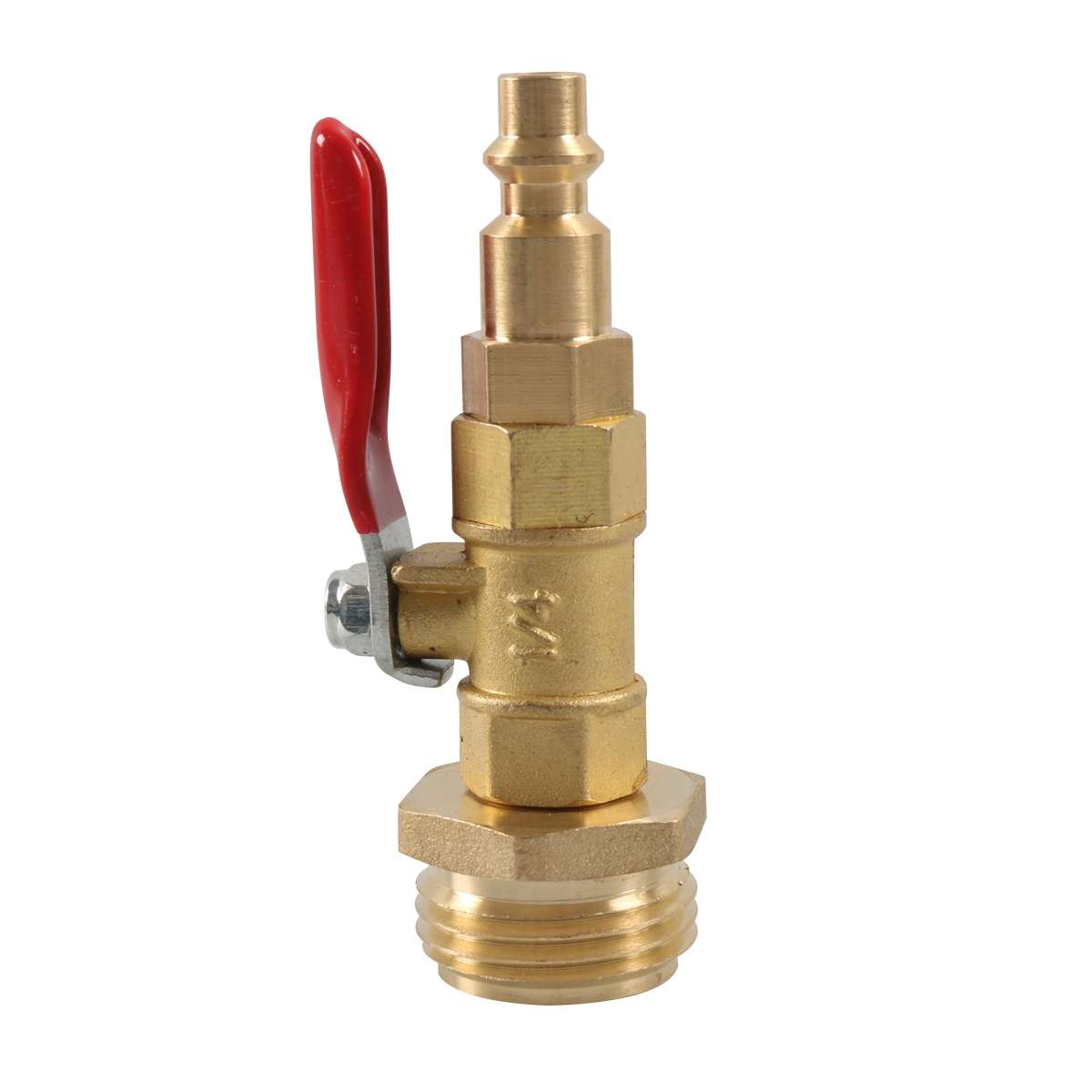 A6861 RV Male 1/4 Drain Fitting Adapter with Storage Bag