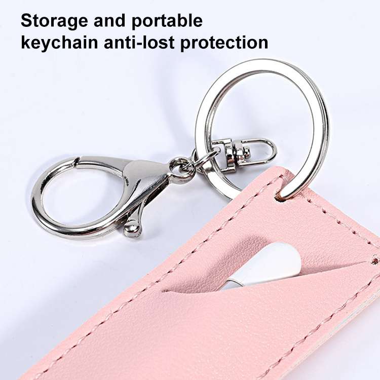 PU Leather Shockproof Protective Case for Apple Pencil 1 / 2(Grey)