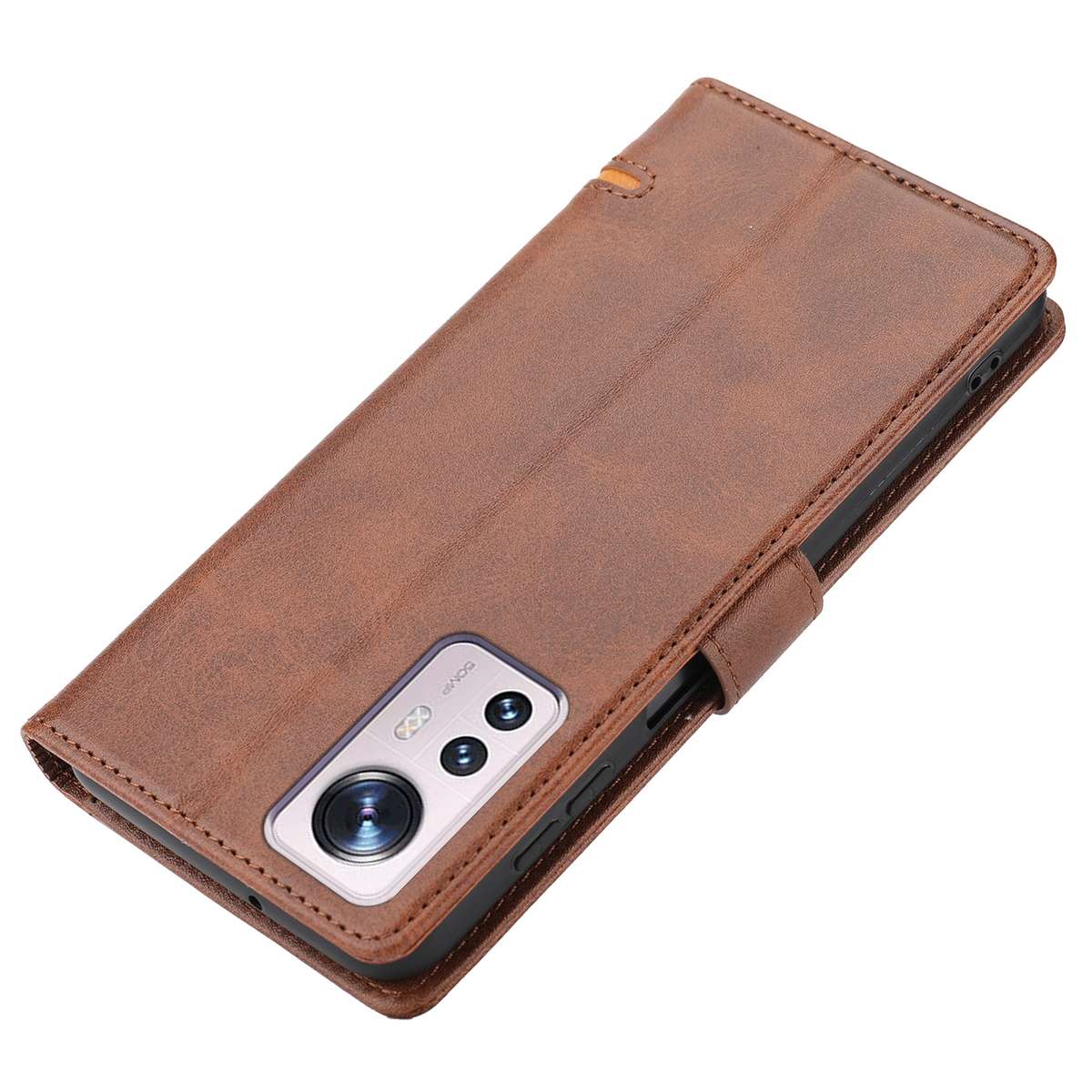 For Xiaomi Redmi 10C Classic Wallet Flip Leather Phone Case(Brown)