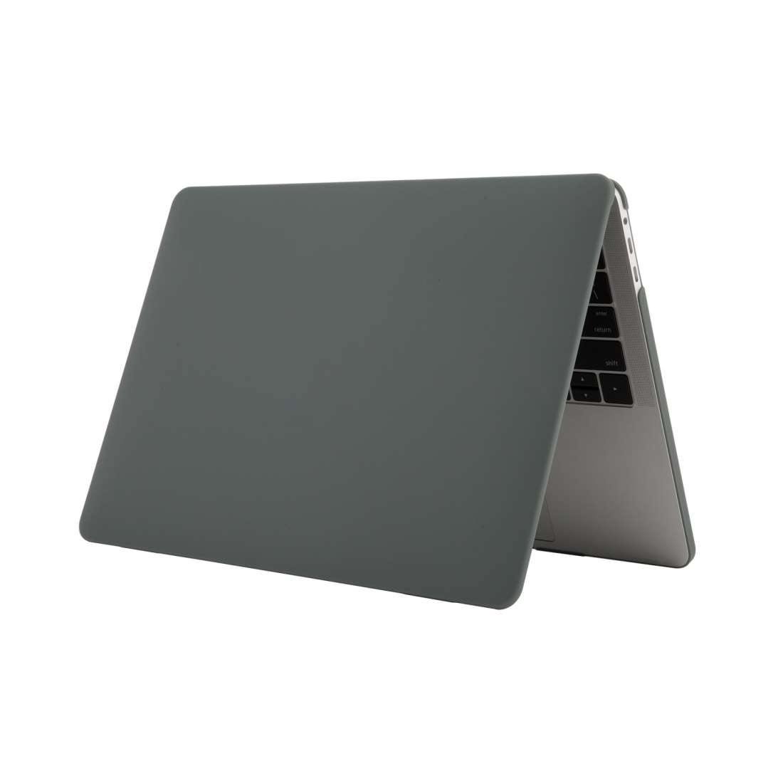 Laptop Matte Style Protective Case For MacBook Pro 13.3 inch 2022(Dark Green)