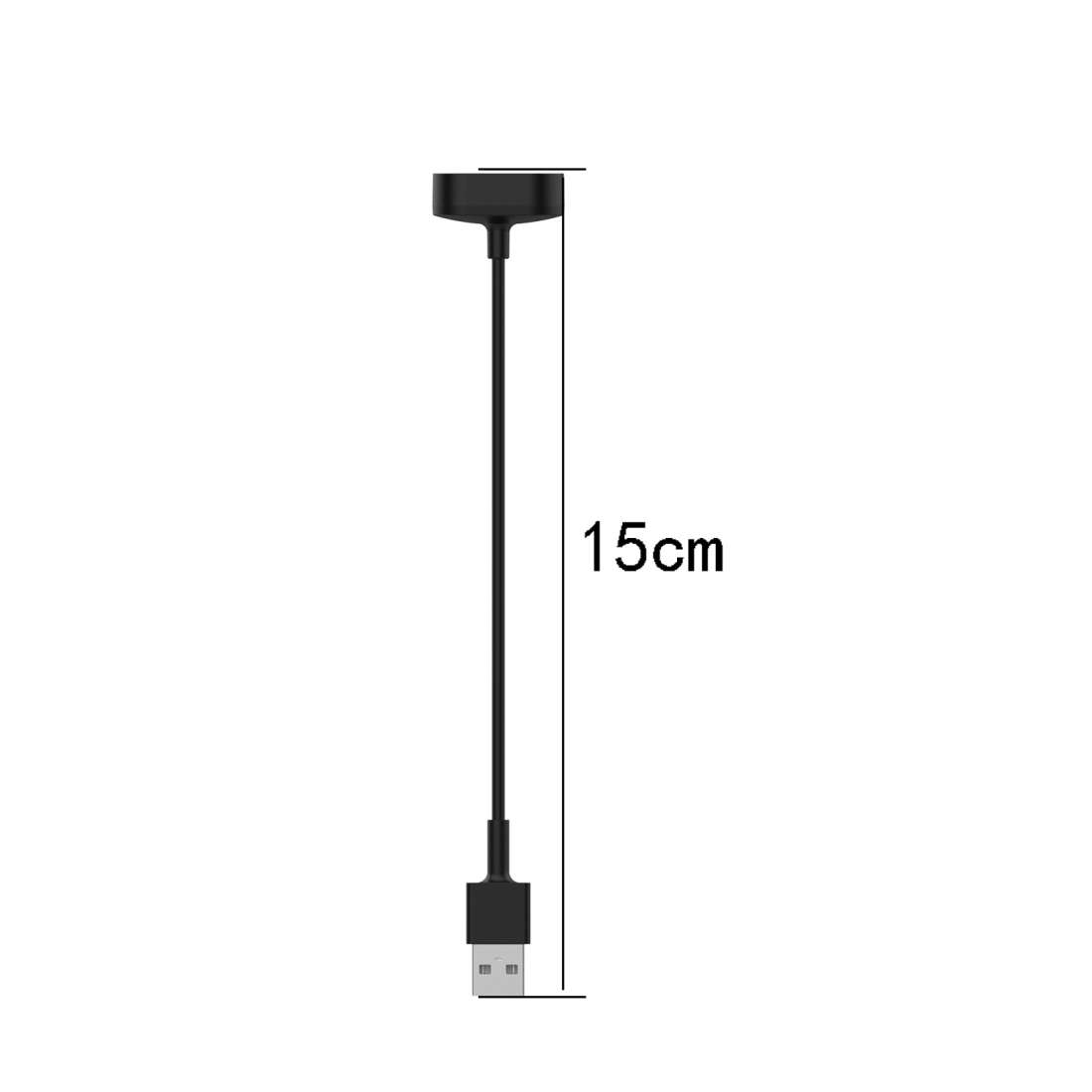 For Fitbit Inspire 15cm Charging Cable(Black)