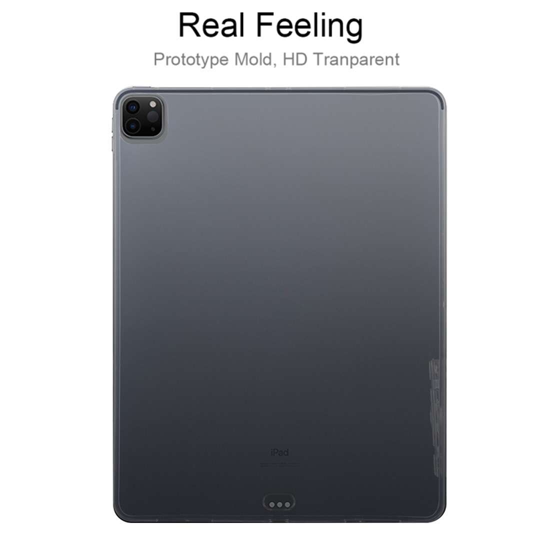 For iPad Pro 11 2022 / 2021 / 2020 0.75mm HD Transparent TPU Protective Tablet Case