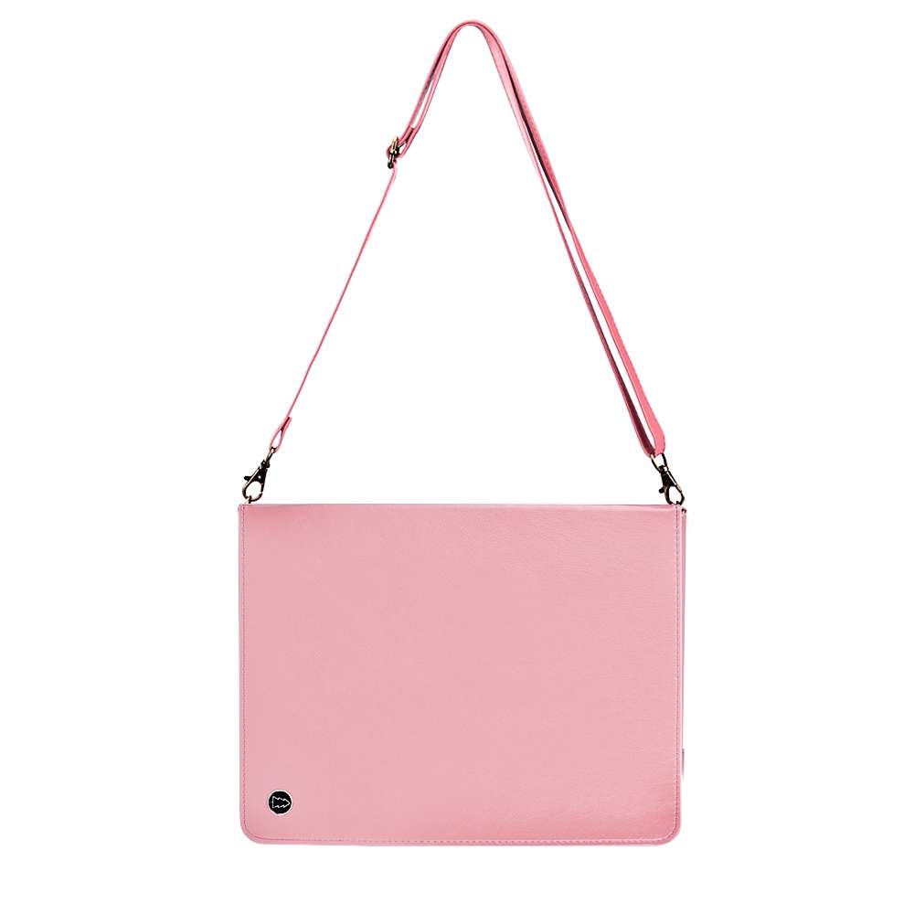 For Samsung Galaxy Tab S7+ T970/T975 Envelope Solid Color Leather Tablet Case(Rose Gold)