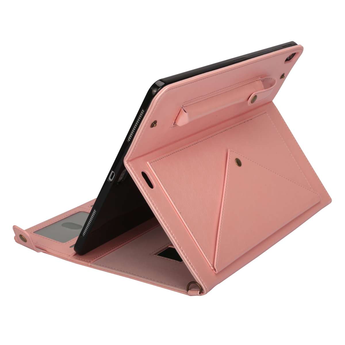 For Samsung Galaxy Tab S5e T720/T725 Envelope Solid Color Leather Tablet Case(Rose Gold)