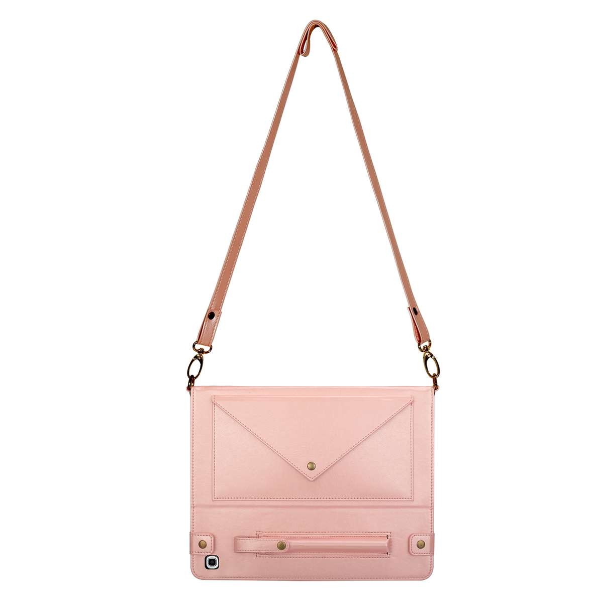 For Samsung Galaxy Tab S5e T720/T725 Envelope Solid Color Leather Tablet Case(Rose Gold)