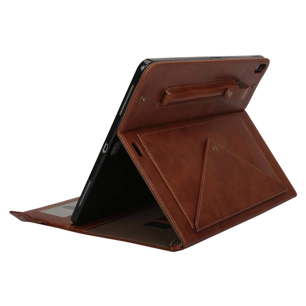 For Samsung Galaxy Tab S5e T720/T725 Envelope Solid Color Leather Tablet Case(Brown)