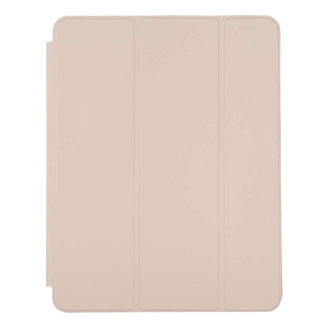 For iPad Pro 12.9 inch (2020/2021) 3-fold Horizontal Flip Smart Leather Tablet Case wit ... (Grey)