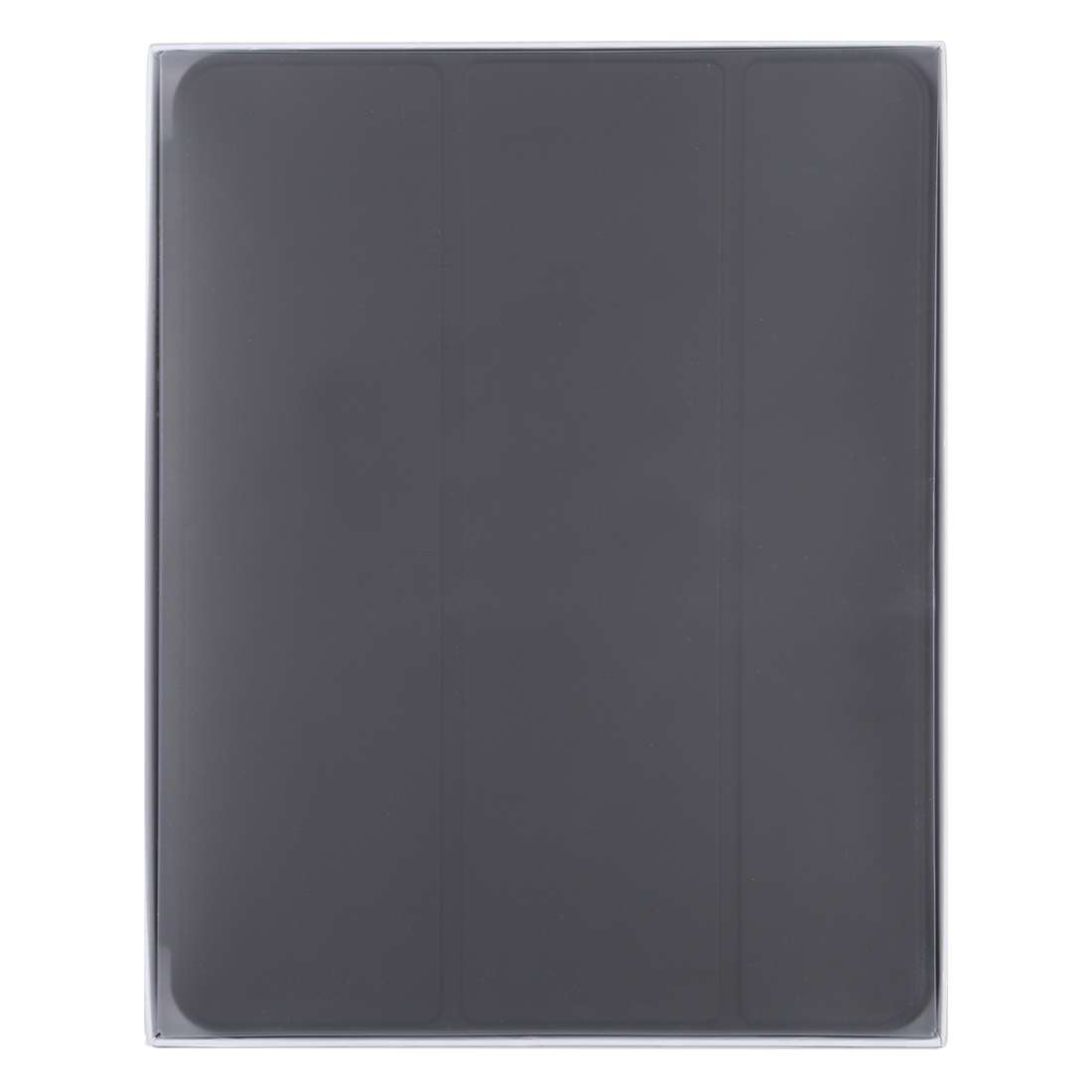 For iPad Pro 12.9 inch (2020/2021) 3-fold Horizontal Flip Smart Leather Tablet Case wi ... (Black)