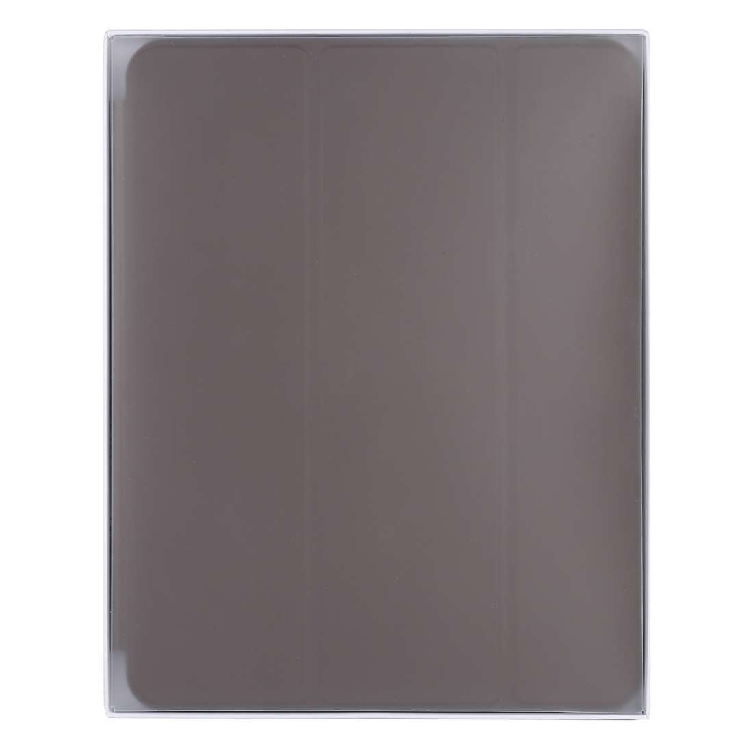 For iPad Pro 12.9 inch (2020/2021) 3-fold Horizontal Flip Smart Leather Tablet Case wi ... (Brown)