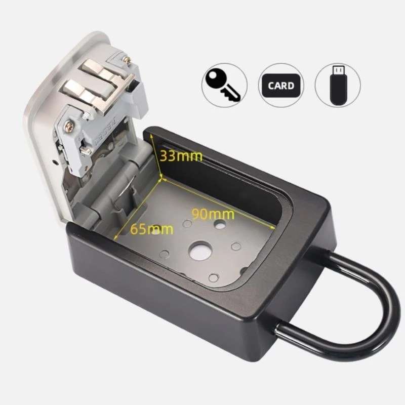 KS6500 Installation-free Hanging Decoration Key Password Box(Orange)