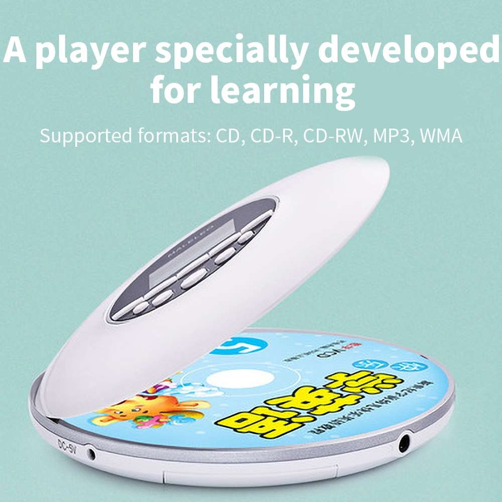 Kecag KC-706 Portable Walkman CD Player(White)