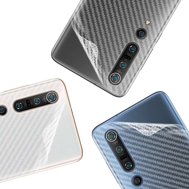 For Xiaomi Mi Note 10 Pro IMAK Carbon Fiber Pattern PVC Back Protective Film