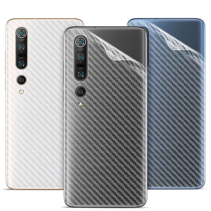 For Xiaomi Mi Note 10 Pro IMAK Carbon Fiber Pattern PVC Back Protective Film