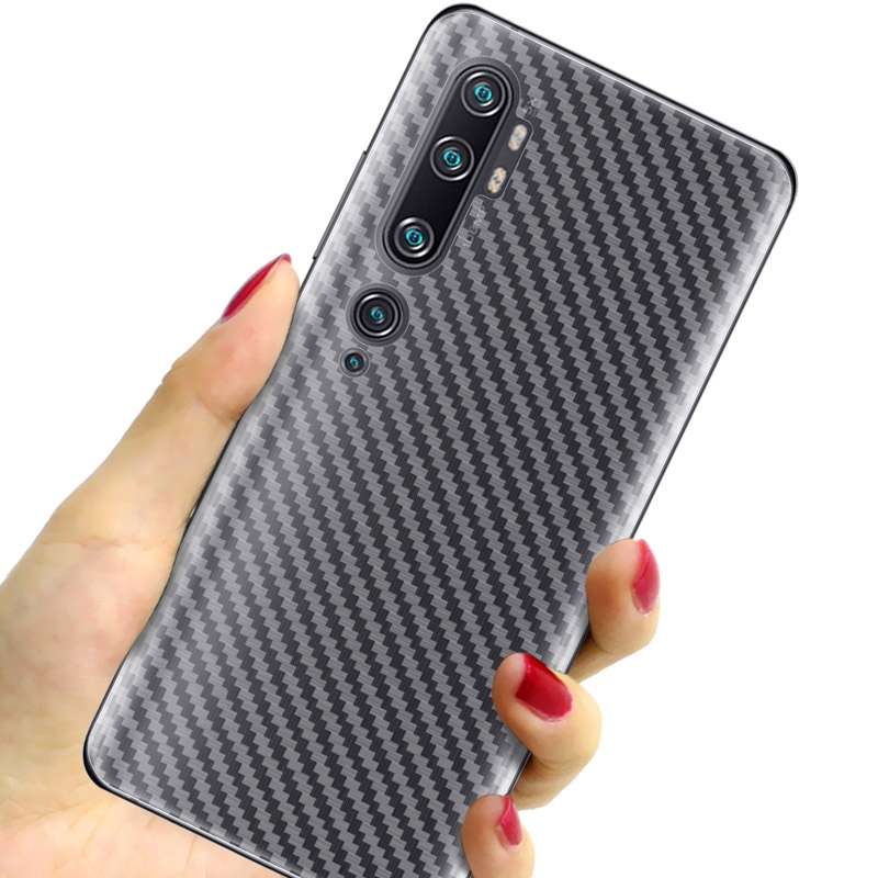 For Xiaomi Mi CC9 Pro IMAK Carbon Fiber Pattern PVC Back Protective Film