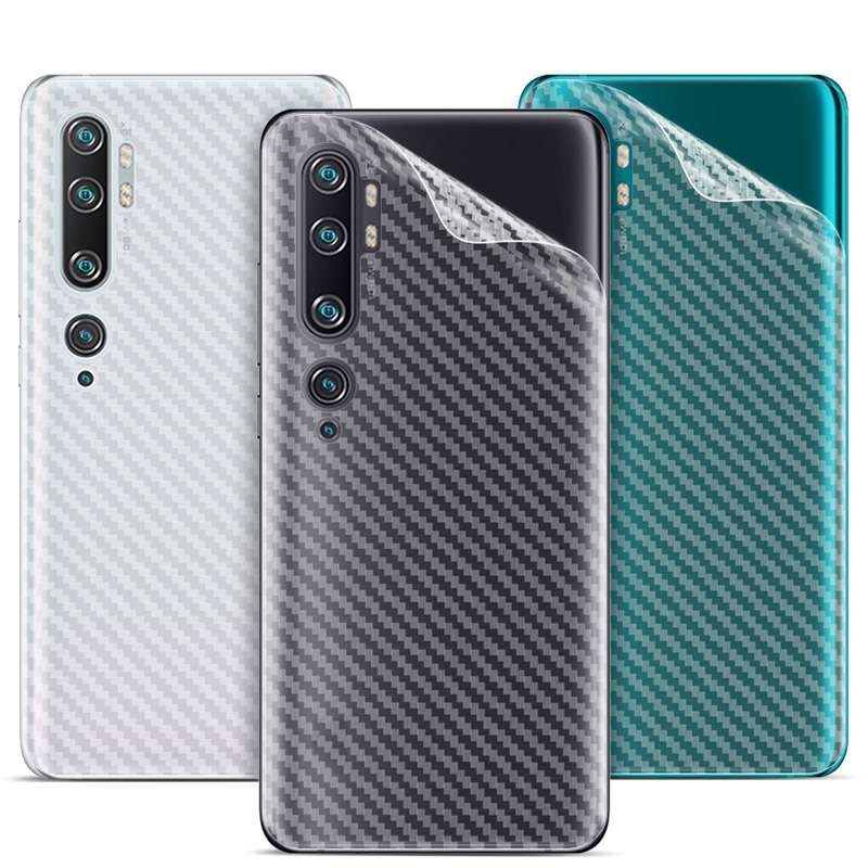 For Xiaomi Mi CC9 Pro IMAK Carbon Fiber Pattern PVC Back Protective Film