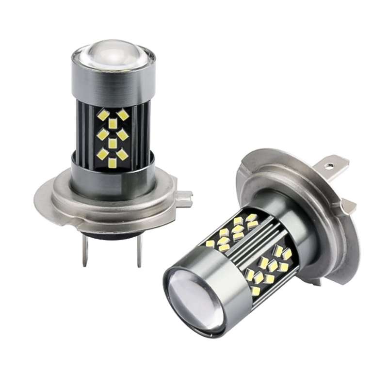 1 Pair H7 12V 7W Continuous Car LED Fog Light(White Light)