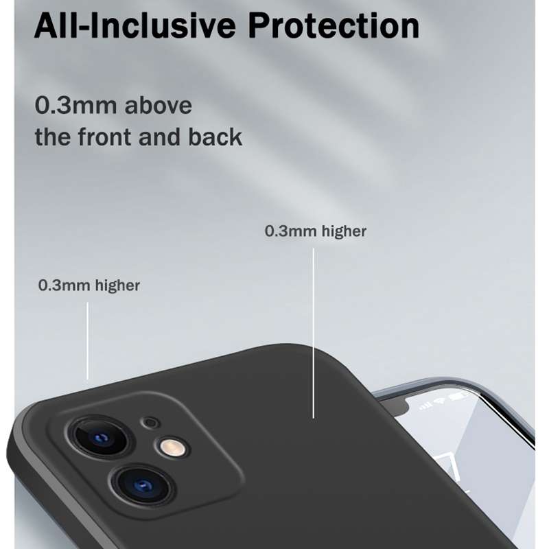 For iPhone 13 mini Imitation Liquid Silicone Phone Case (Red)