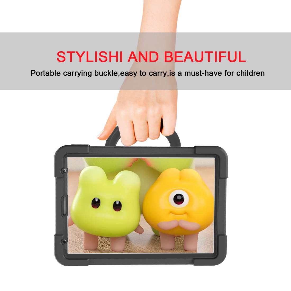 For iPad Pro 11 (2020) PC + Silicone Shockproof Combination Tablet Case with 360 Degre ... (Black)