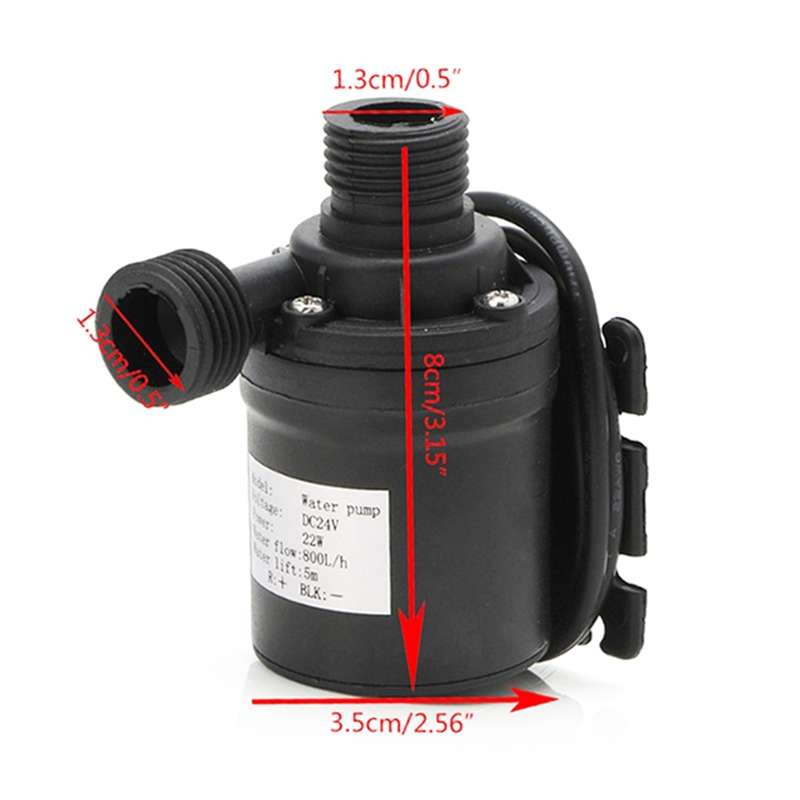 DC12V 5.5M Lift Brushless Motor Submersible Pump