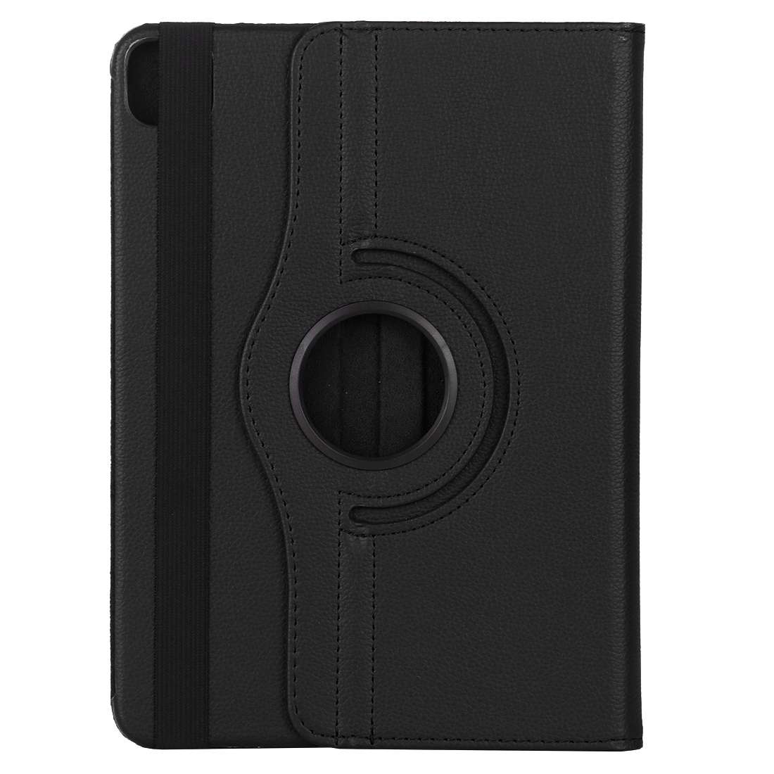 For iPad Air 13 2024 / iPad Pro 12.9 2022 / 2021 / 2020 Litchi Texture Horizontal Flip ... (Black)
