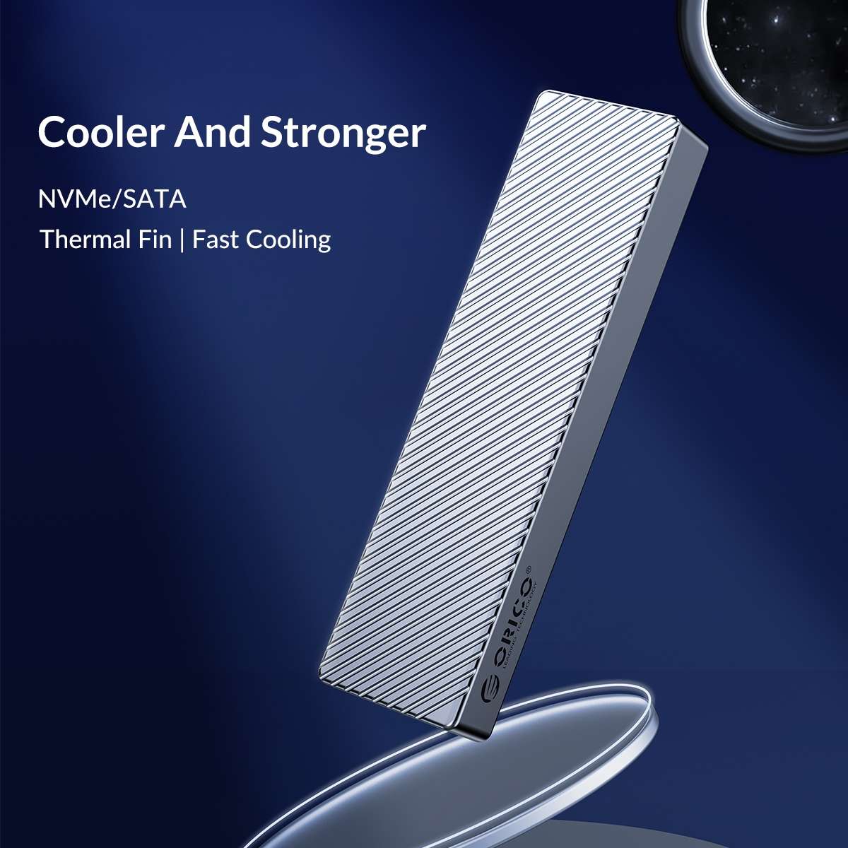 ORICO M211C3-RG M.2 NGFF SSD enclosure(Gold)