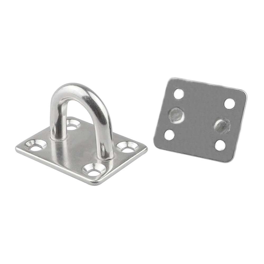 5 PCS 5mm 316 Stainless Steel Ship Square Door Hinges Buckle