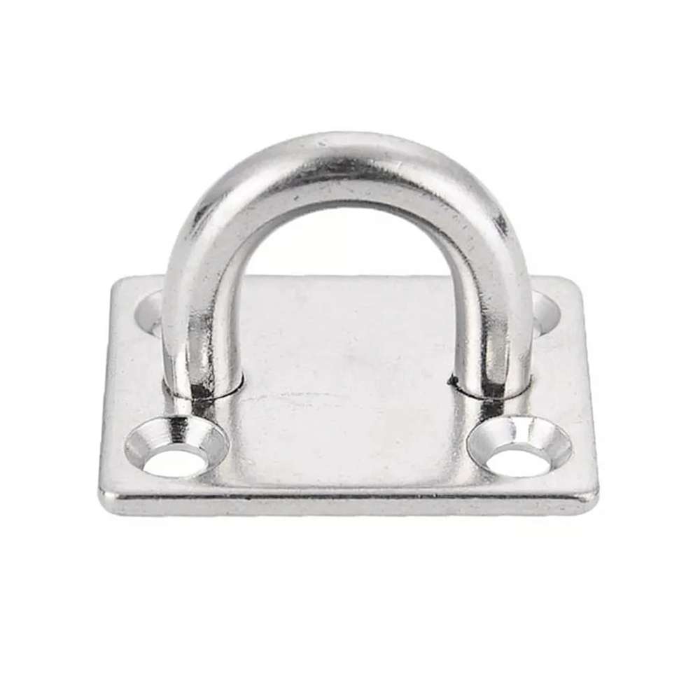 5 PCS 5mm 316 Stainless Steel Ship Square Door Hinges Buckle