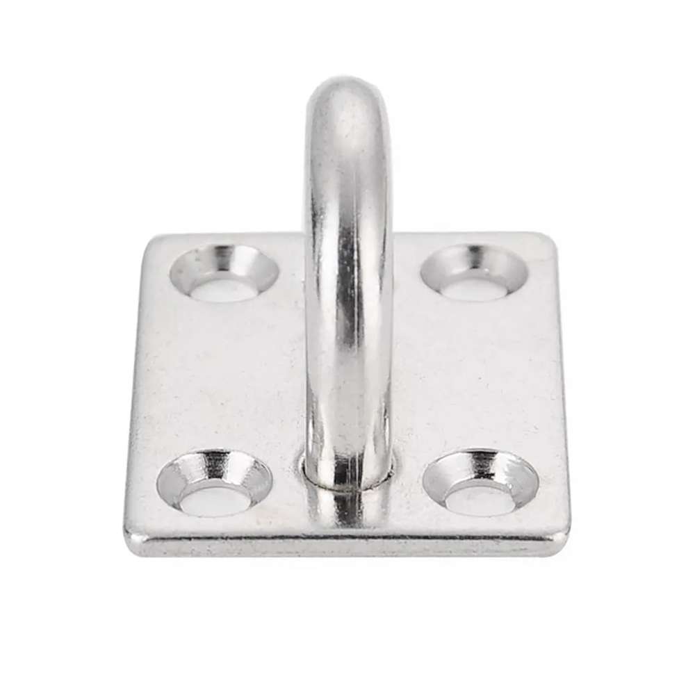 5 PCS 5mm 316 Stainless Steel Ship Square Door Hinges Buckle
