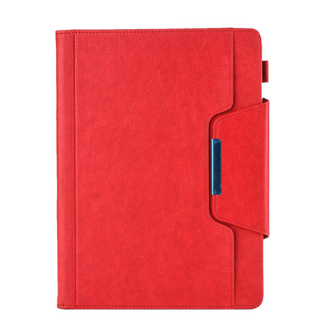 For iPad Pro 11 (2020) & (2018) Big Metal Button Business Tablet PC Protective Leather C ... (Red)