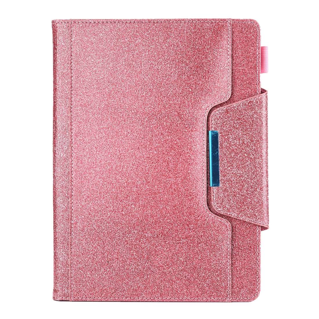 For iPad Pro 11 (2020) & (2018) Big Metal Button Business Tablet PC Protective Leather ... (Pink)