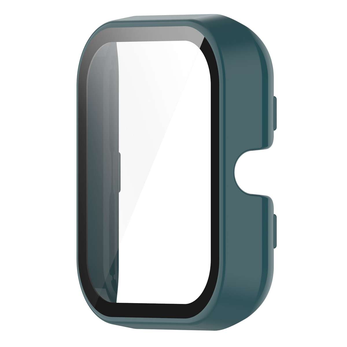 For Amazfit Bip3 / Bip3 Pro PC+ Toughened Film Fully Enclosed Protective Watch Case(Pine Green)