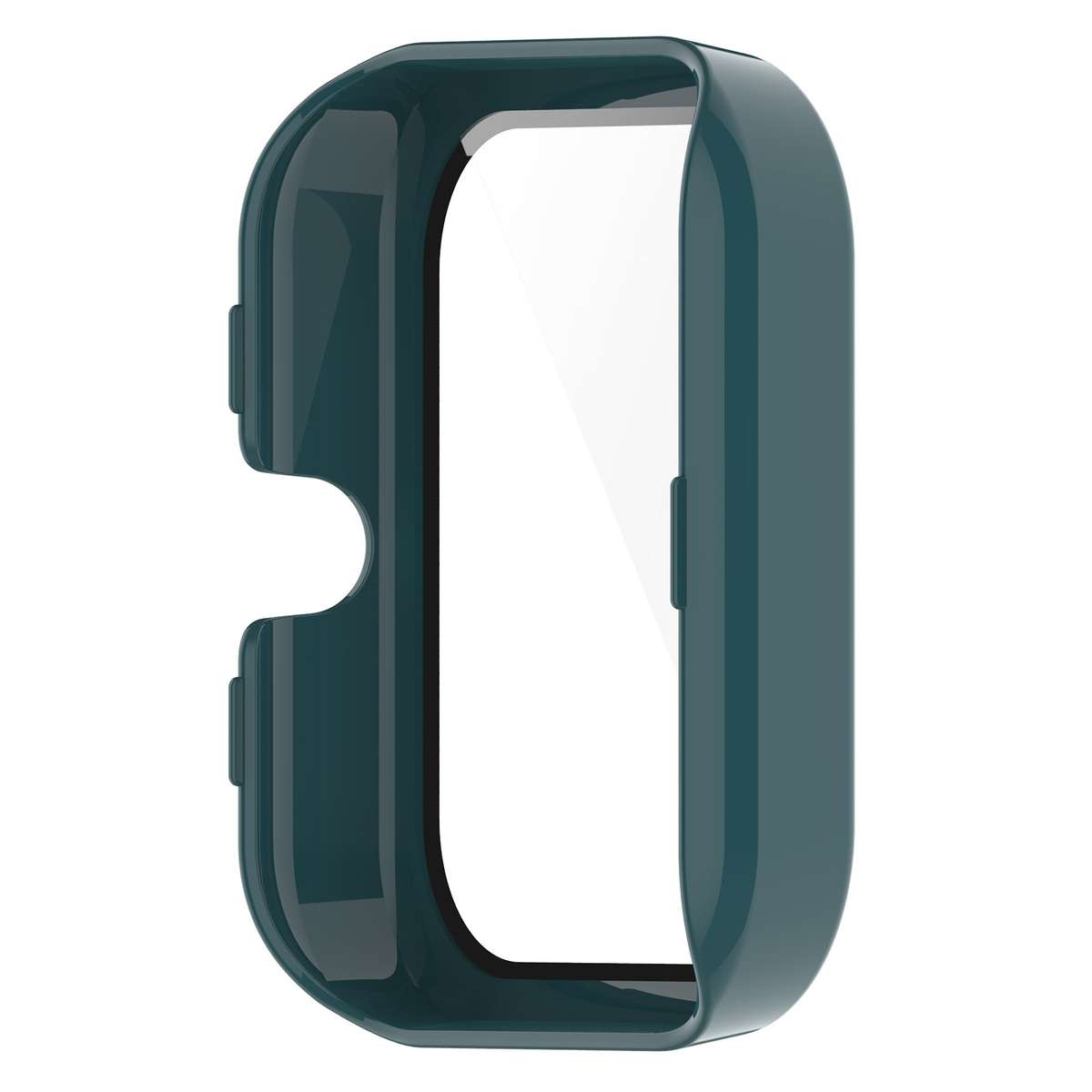 For Amazfit Bip3 / Bip3 Pro PC+ Toughened Film Fully Enclosed Protective Watch Case(Pine Green)
