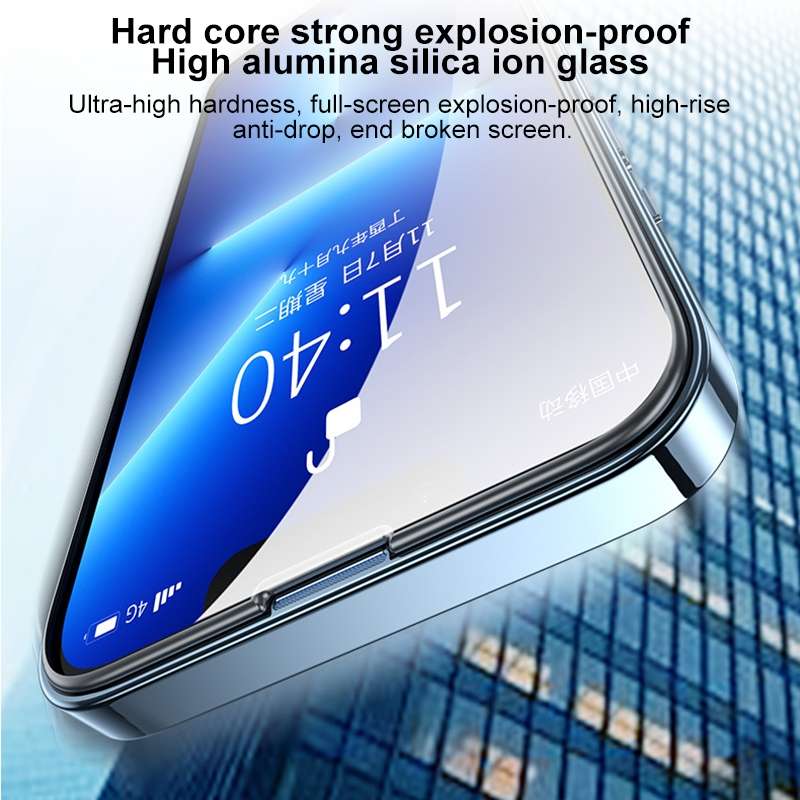 For iPhone 12 / 12 Pro WEKOME 9D Curved Privacy Tempered Glass Film