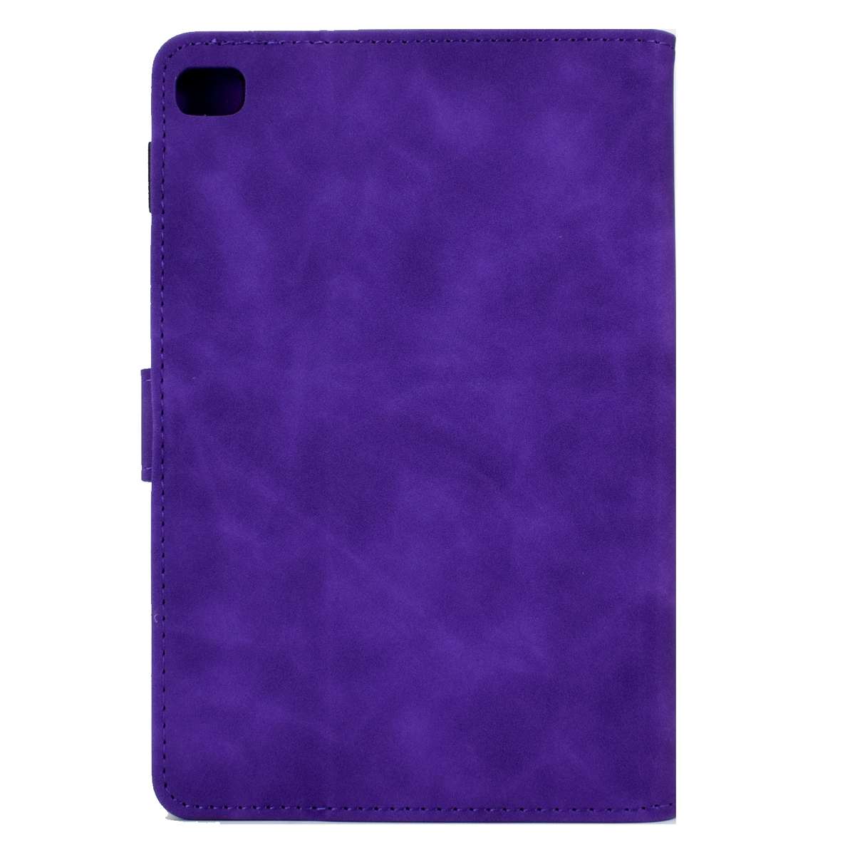 For iPad mini 5/4/3/2/1 Embossed Smile Flip Tablet Leather Smart Case(Red)