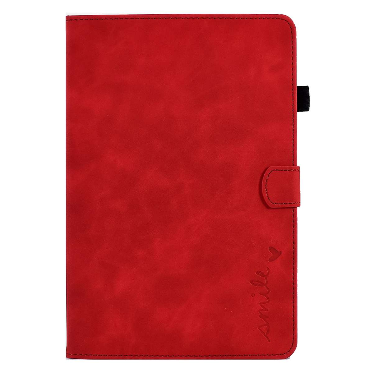 For Huawei MatePad T 10 / T 10s / Honor Pad 6 / X6 Embossed Smile Flip Tablet Leather Case(Red)