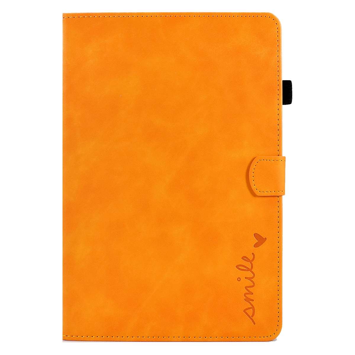 For Huawei MatePad T 10 / T 10s / Honor Pad 6 / X6 Embossed Smile Flip Tablet Leather Case(Khaki)