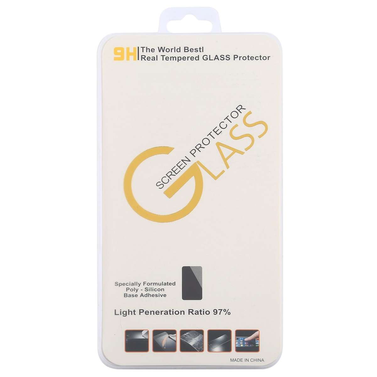 For iPhone 14 Pro Max Shockproof Anti-breaking Edge Airbag Tempered Glass Film